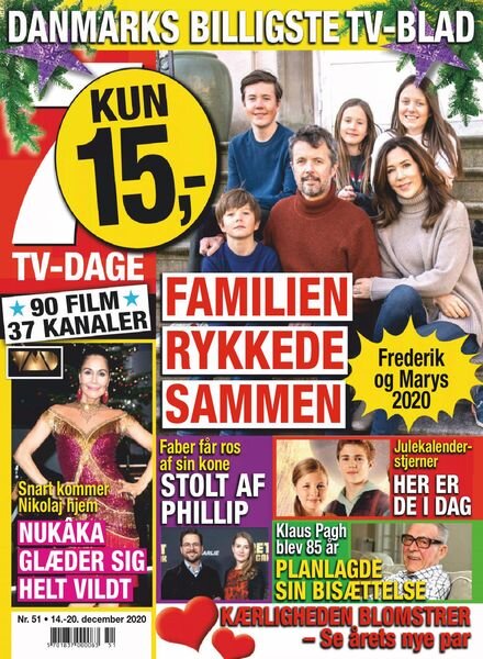 7 TV-Dage – 14 december 2020 Cover