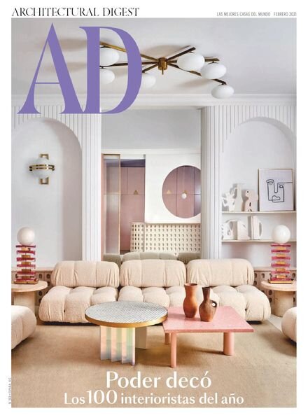 AD Architectural Digest Espana – febrero 2021 Cover