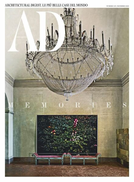 AD Architectural Digest Italia – dicembre 2020 Cover