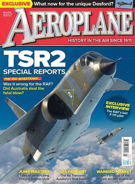 Aeroplane – Issue 575 – March 2021 Cover
