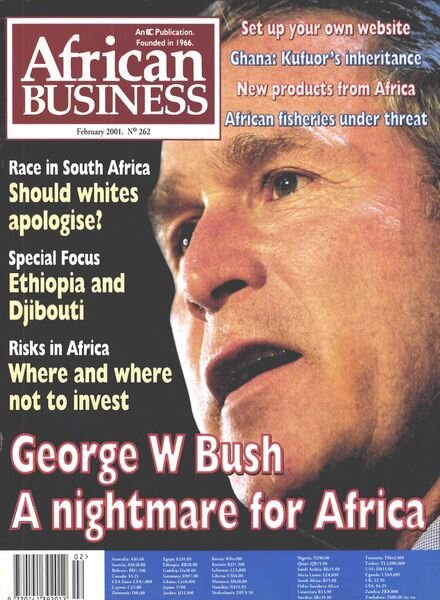 African Business English Edition – February 2001 Cover