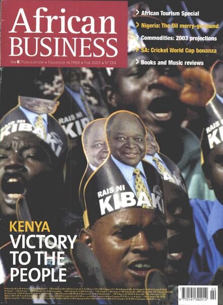African Business English Edition – February 2003 Cover