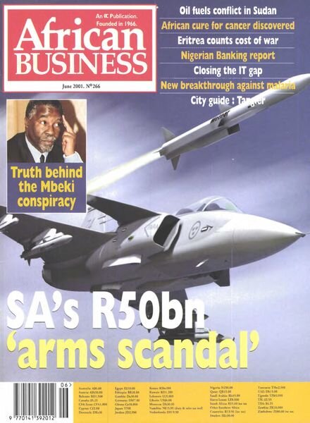 African Business English Edition – June 2001 Cover