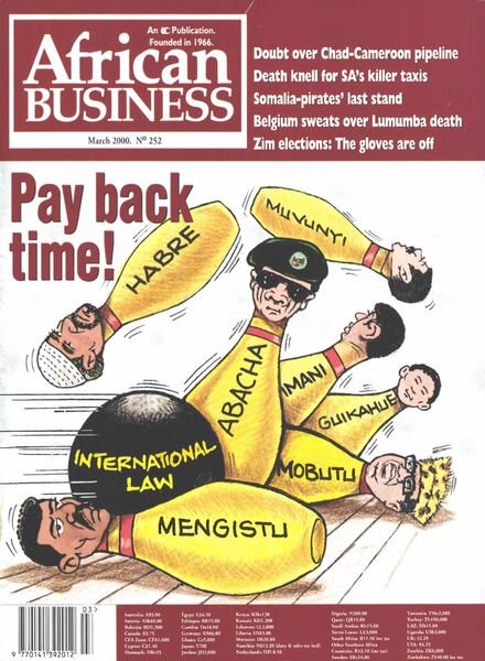 African Business English Edition – March 2000 Cover