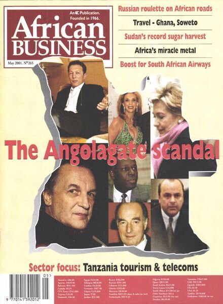 African Business English Edition – May 2001 Cover
