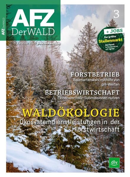 AFZ-DerWald – 21 Januar 2021 Cover