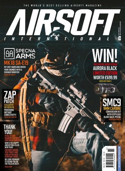 Airsoft International – Volume 16 Issue 10 – January 2021 Cover