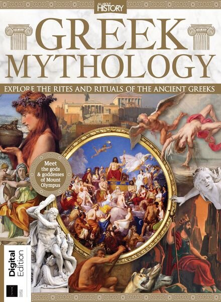 All About History Book of Greek Mythology – February 2021 Cover