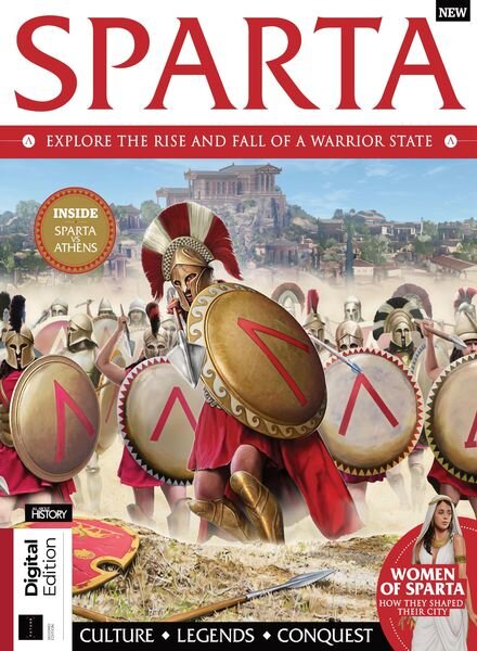 All About History Book of Sparta – January 2021 Cover