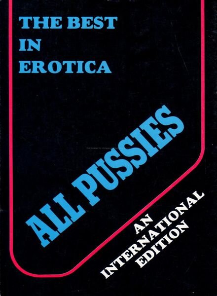 All Pussies – Volume 11 Cover