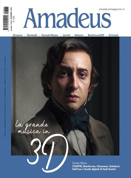 Amadeus – dicembre 2020 Cover