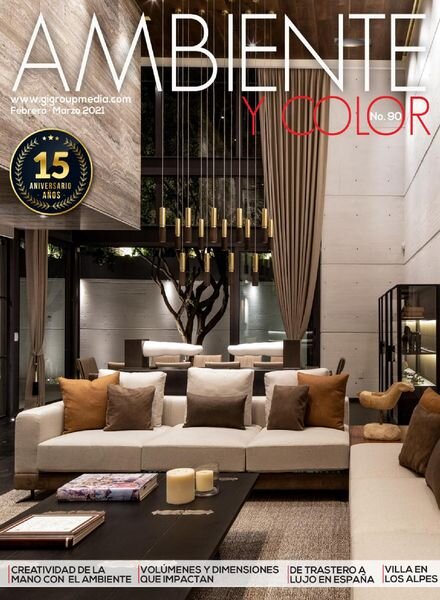 Ambiente y color – Febrero-Marzo 2021 Cover