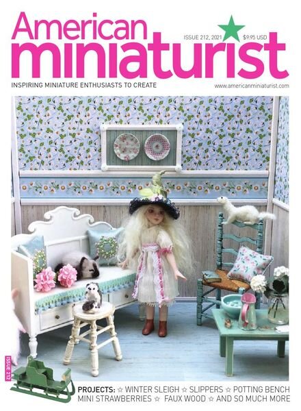 American Miniaturist – Issue 212 – January 2021 Cover