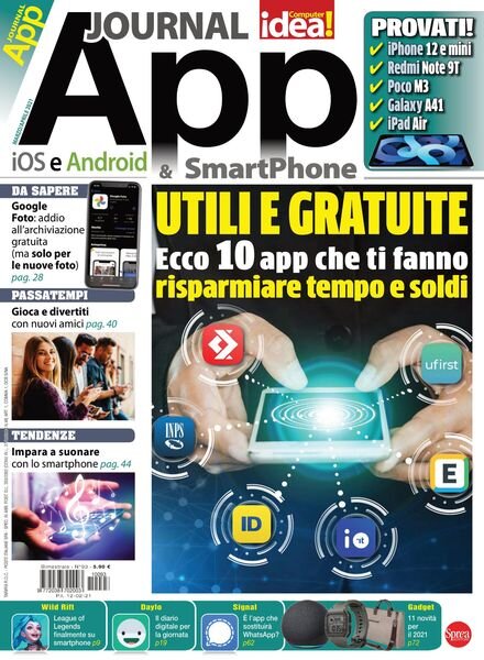App Journal – marzo 2021 Cover