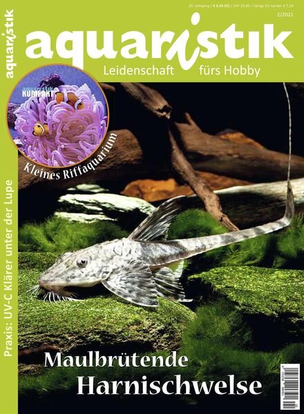 Aquaristik – Februar 2021 Cover