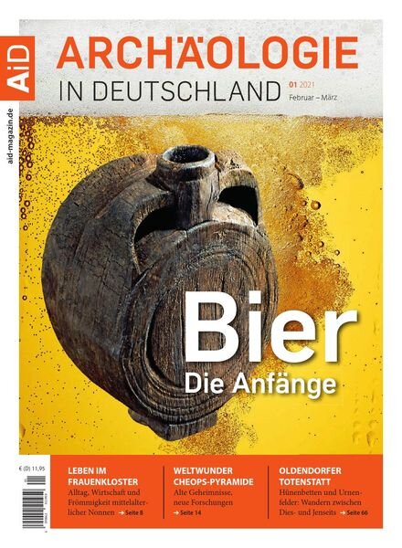Archaologie in Germany – Februar-Marz 2021 Cover