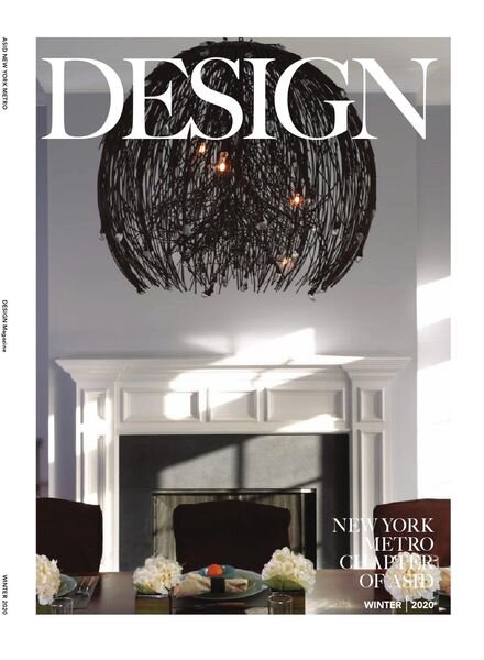 Asid New York Metro Chapter Design Magazine – Winter 2020-2021 Cover