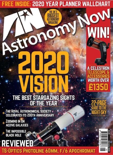 Astronomy Now – January 2020 Cover