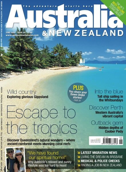 Australia & New Zealand – June 2009 Cover