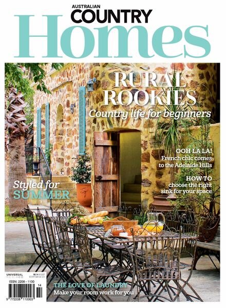 Australian Country Homes – January 2021 Cover