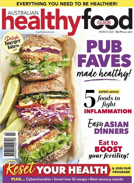 Australian Healthy Food Guide – March 2021 Cover