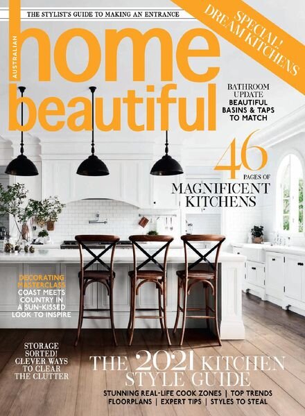 Australian Home Beautiful – March 2021 Cover