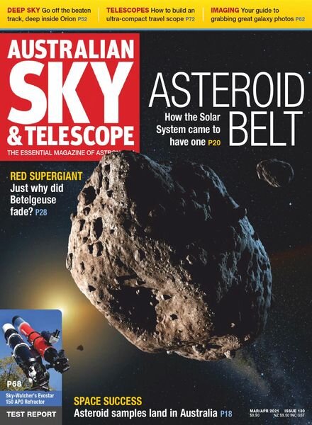Australian Sky & Telescope – March 2021 Cover