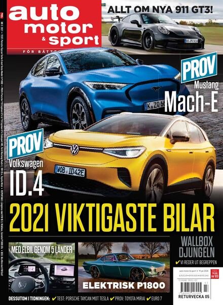 Auto Motor & Sport Sverige – 19 januari 2021 Cover