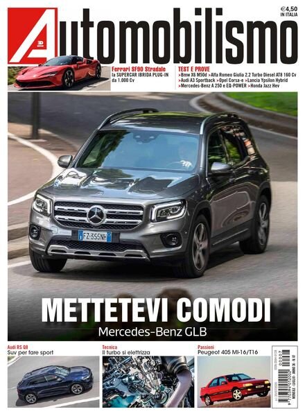 Automobilismo – Luglio 2020 Cover