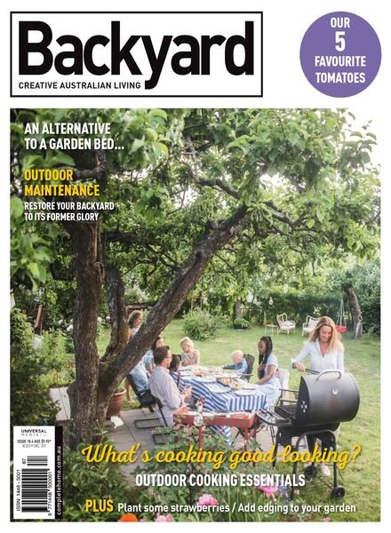 Backyard – January 2021 Cover