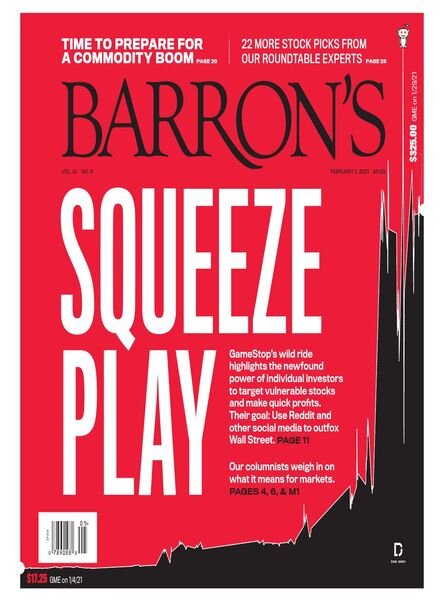 Barron’s – 01 February 2021 Cover