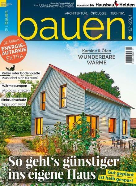 Bauen! – Dezember 2020-Januar 2021 Cover