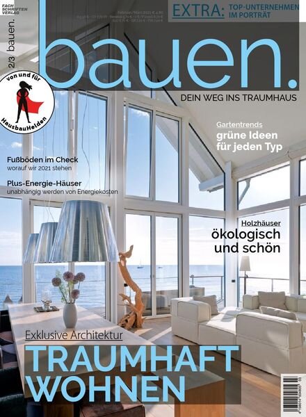 Bauen! – Februar-Marz 2021 Cover