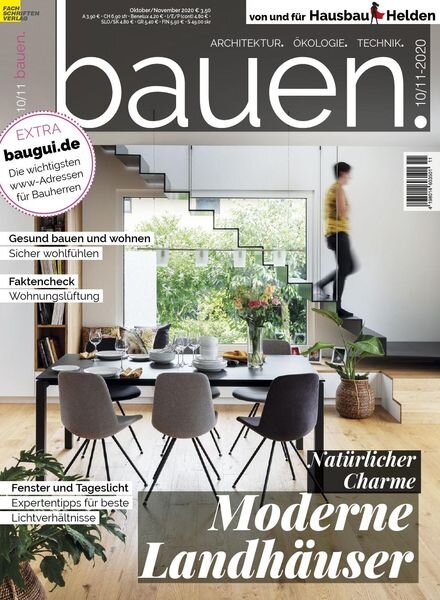 Bauen! – Oktober-November 2020 Cover