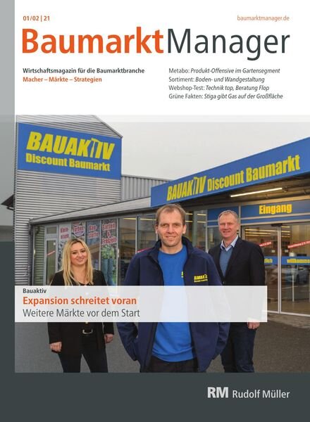 baumarktmanager – Januar 2021 Cover