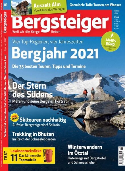 Bergsteiger – Januar 2021 Cover