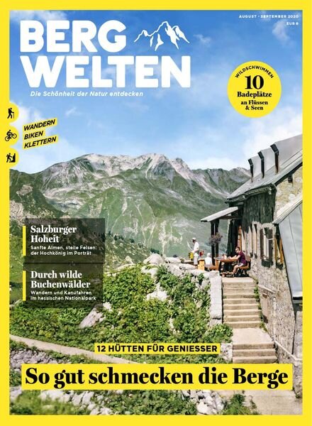 Bergwelten Germany – August-September 2020 Cover