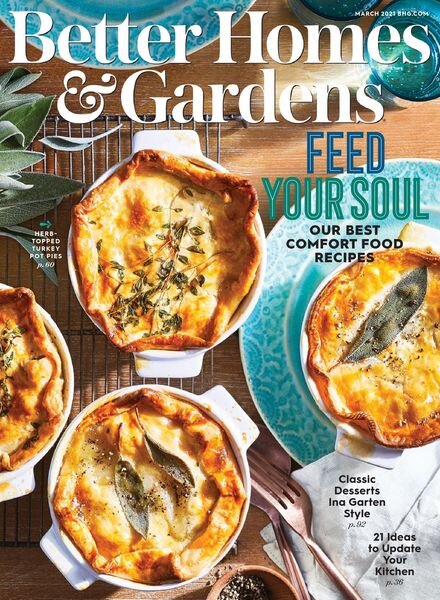 Better Homes & Gardens USA – March 2021 Cover
