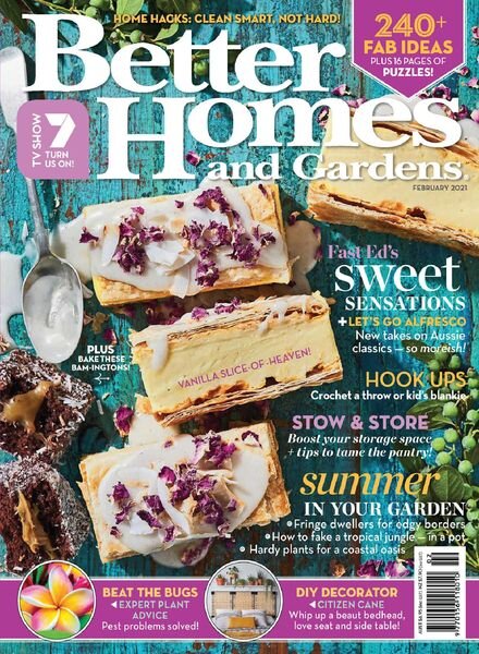 Better Homes and Gardens Australia – February 2021 Cover