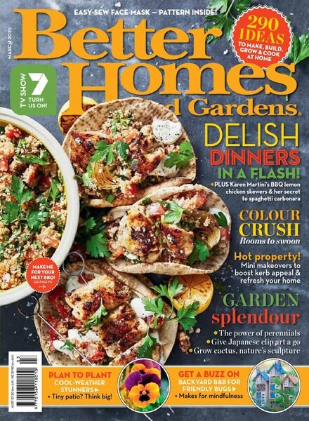 Better Homes and Gardens Australia – March 2021 Cover