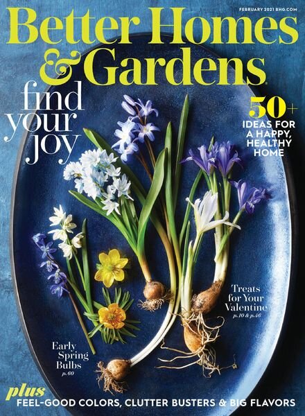 Better Homes & Gardens USA – February 2021 Cover