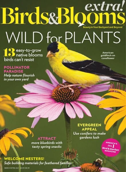 Birds and Blooms Extra – March 2021 Cover