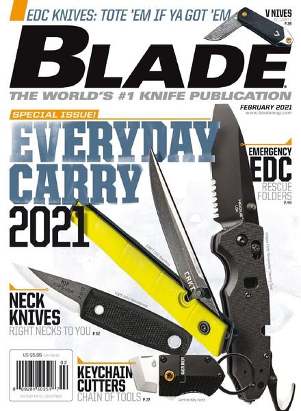 Blade – February 2021 Cover