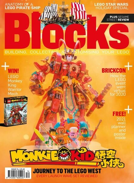 Blocks Magazine – Issue 74 – December 2020 Cover