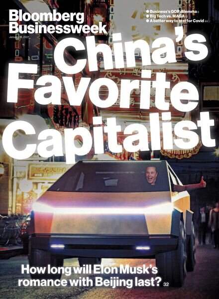 Bloomberg Businessweek Asia – 15 January 2021 Cover