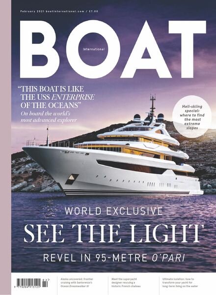 Boat International – February 2021 Cover