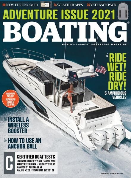 Boating – March 2021 Cover