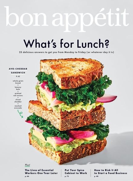 Bon Appetit – March 2021 Cover
