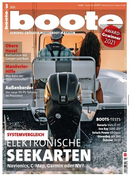 Boote – Marz 2021 Cover