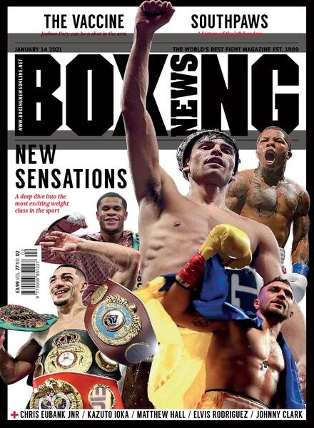 Boxing News – January 14, 2021 Cover